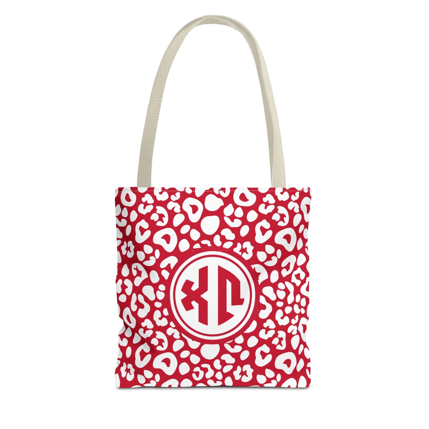 Chi Omega Leopard Tote Bag - Ivy Society