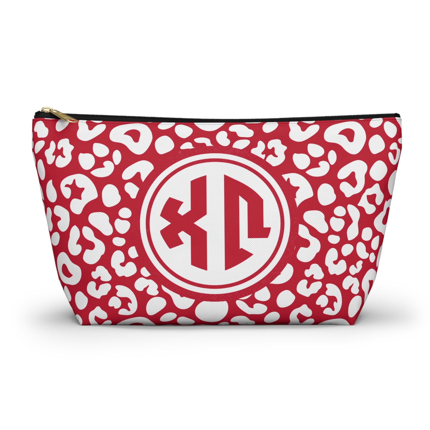 Chi Omega Leopard Makeup Bag - Ivy Society