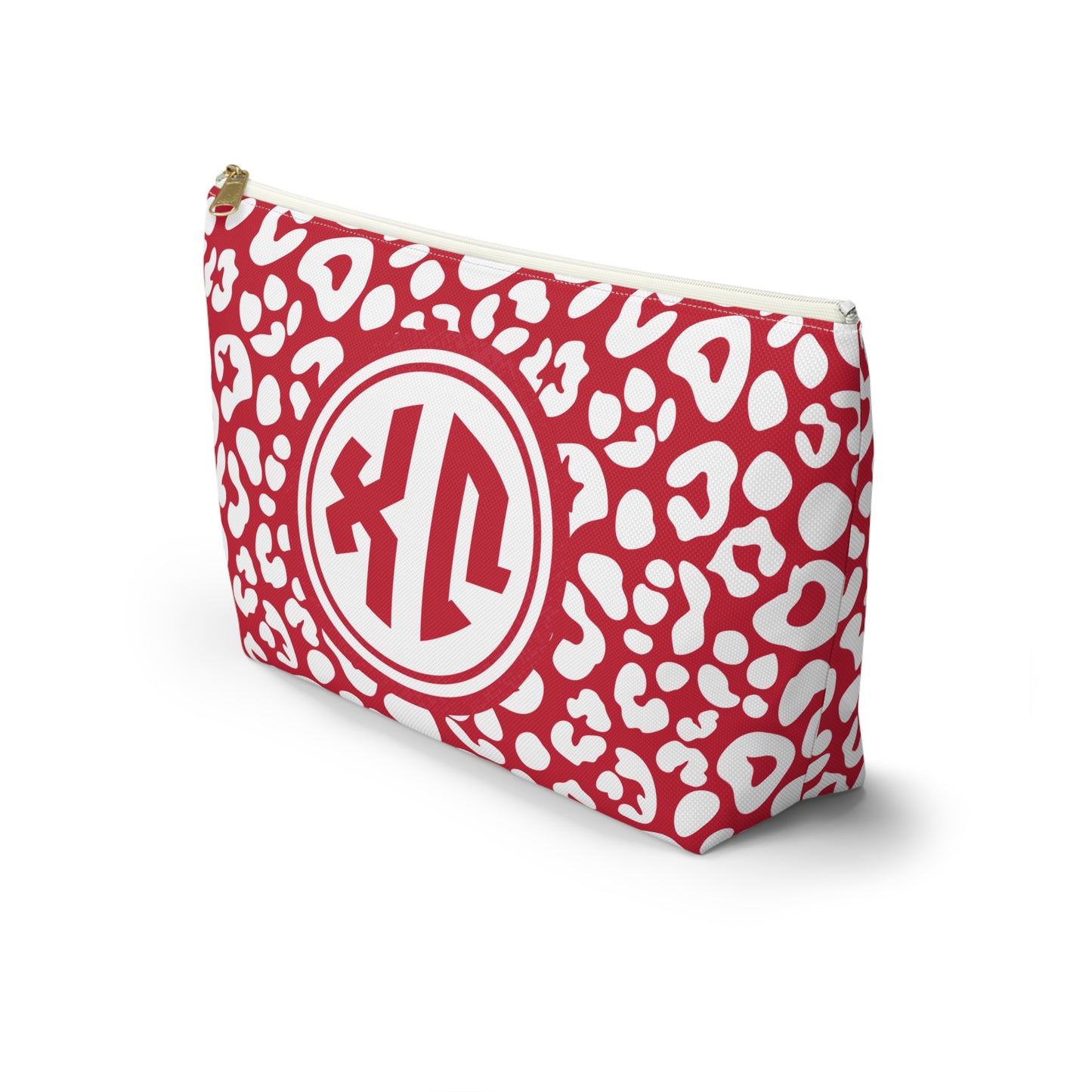 Chi Omega Leopard Makeup Bag - Ivy Society