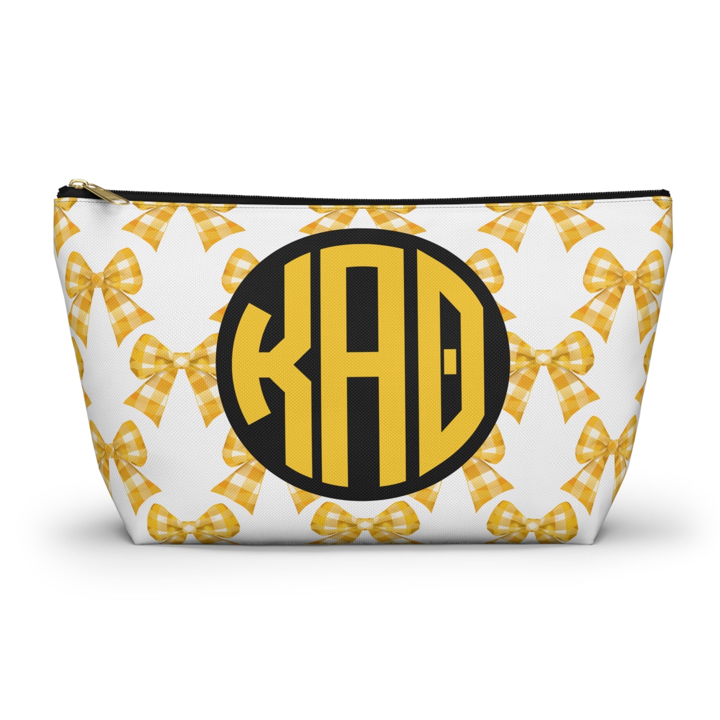 Kappa Alpha Theta Bow Makeup Bag - Ivy Society