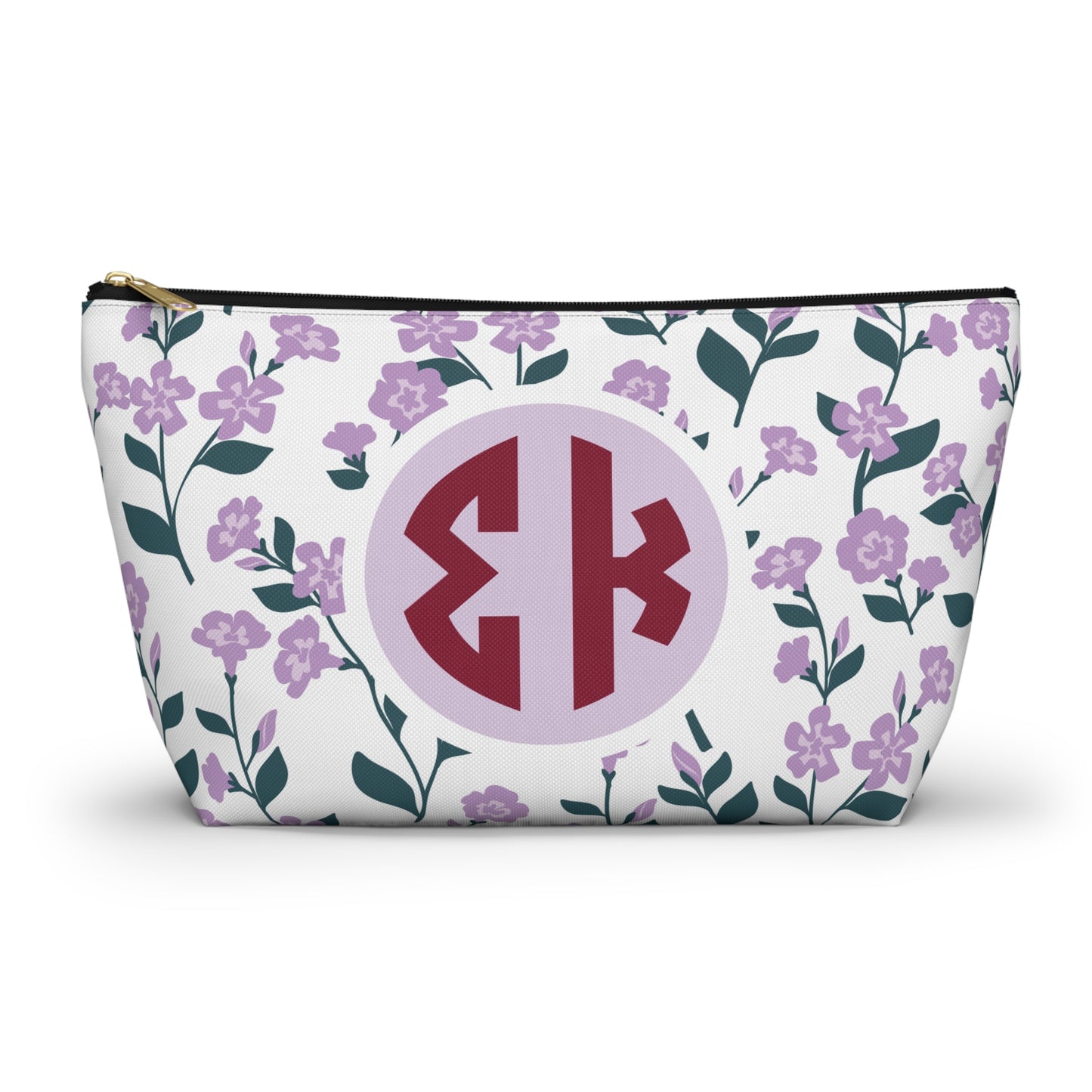 Sigma Kappa Floral Makeup Bag - Ivy Society