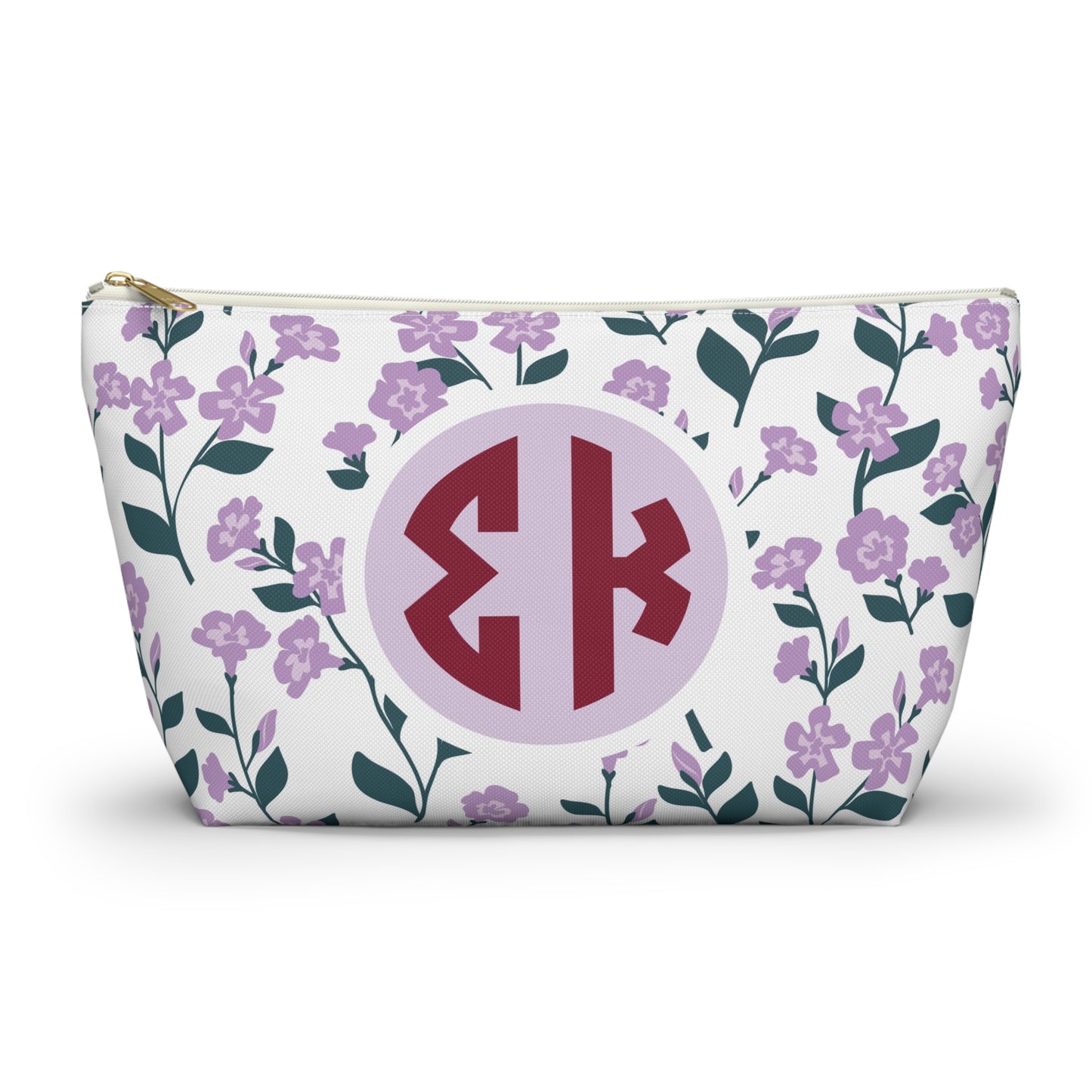 Sigma Kappa Floral Makeup Bag - Ivy Society
