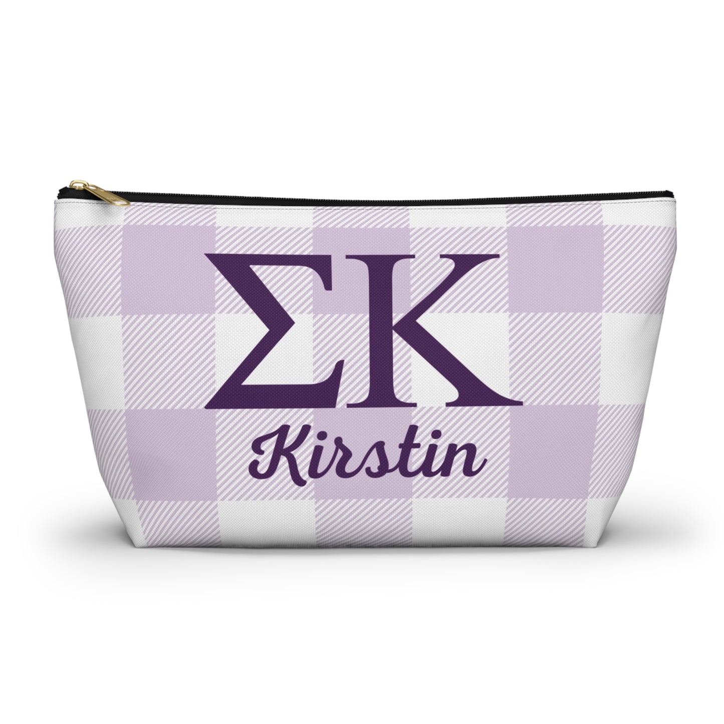 Sigma Kappa Personalized Makeup Bag - Ivy Society