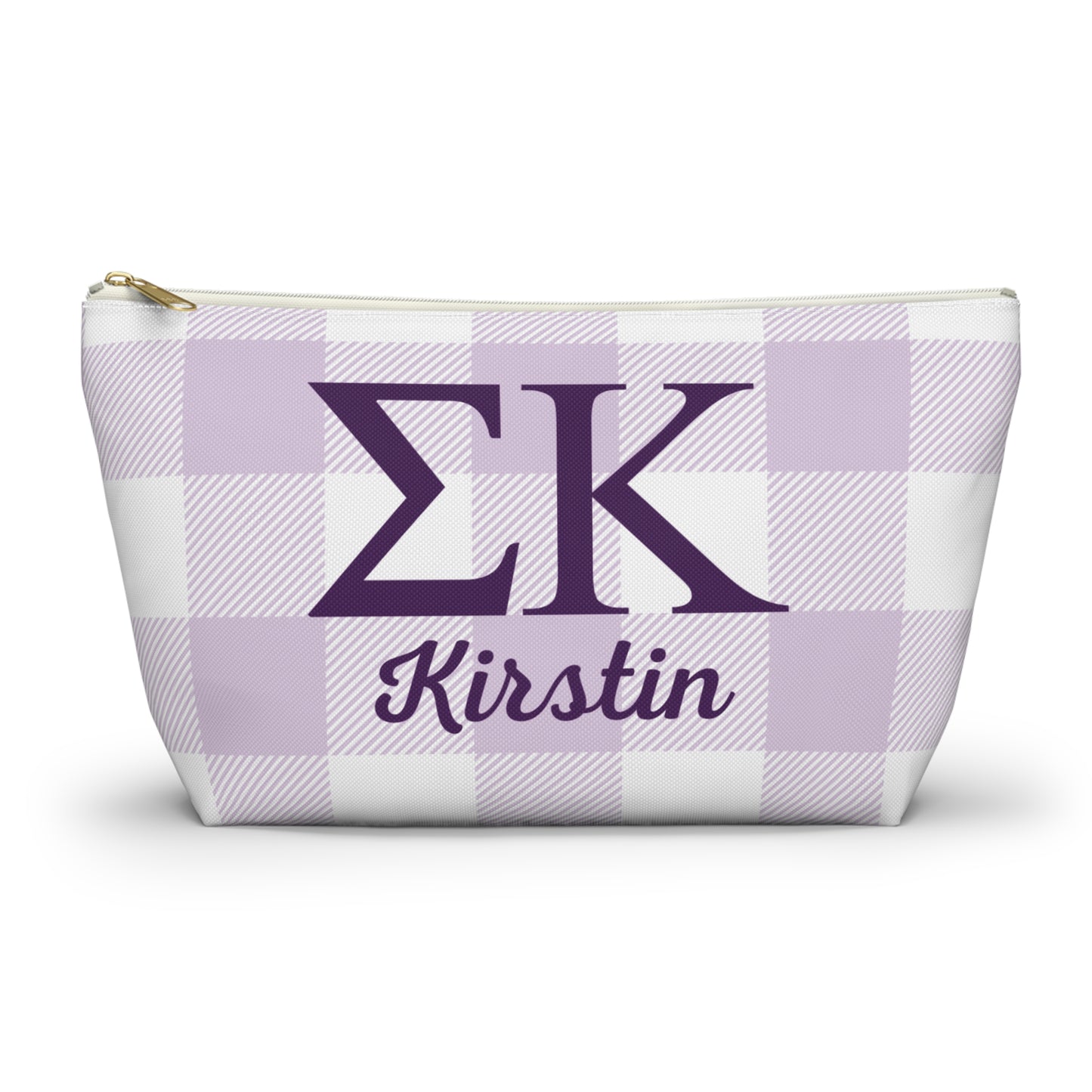 Sigma Kappa Personalized Makeup Bag - Ivy Society