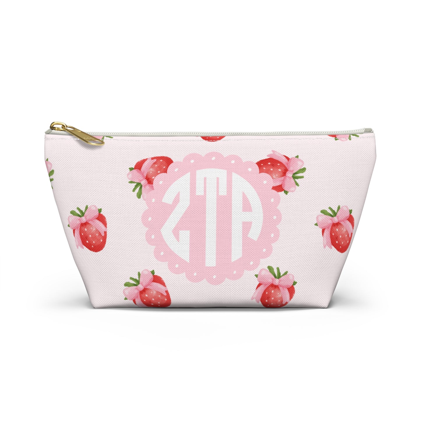 Zeta Tau Alpha Strawberry Makeup Bag - Ivy Society