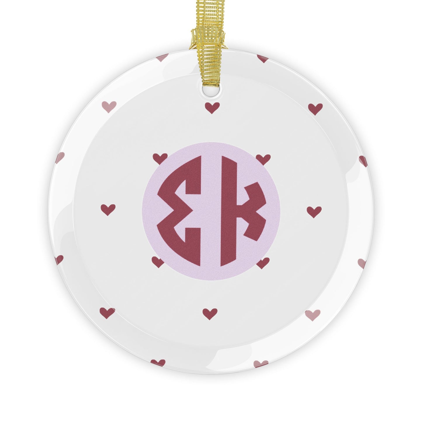 Sigma Kappa Heart Ornament - Ivy Society