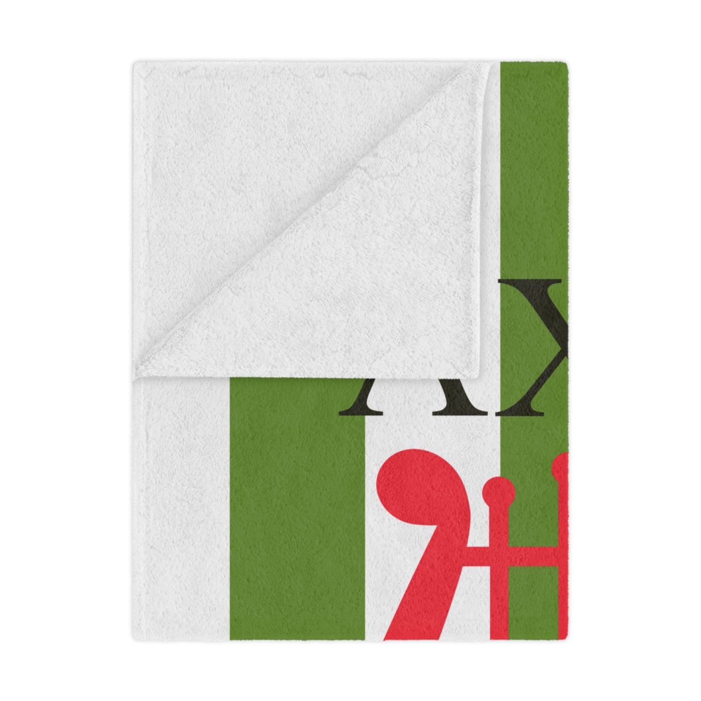 Alpha Chi Omega Personalized Lyre Blanket - Ivy Society