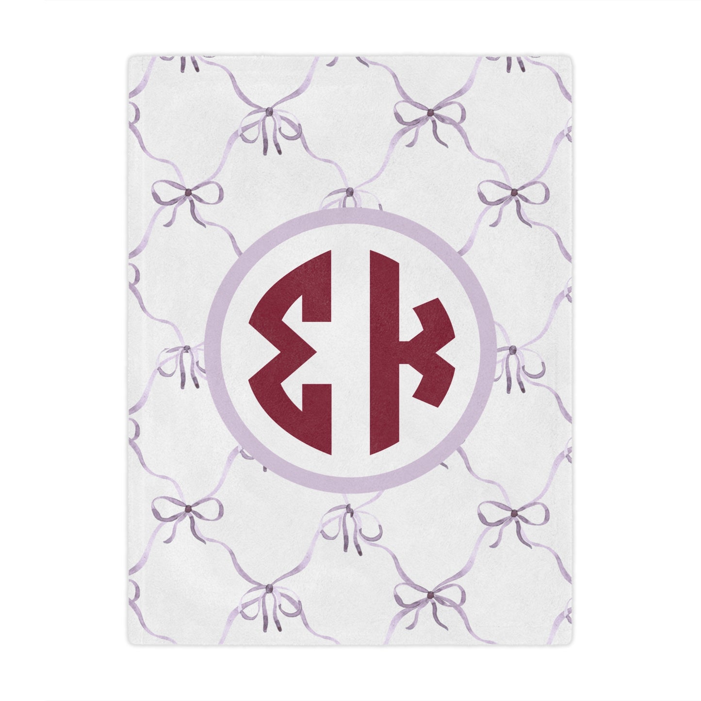 Sigma Kappa Bow Blanket - Ivy Society