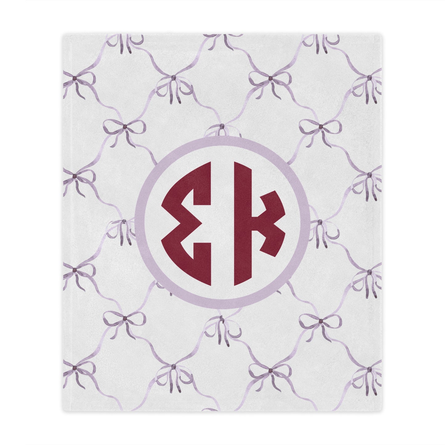 Sigma Kappa Bow Blanket - Ivy Society