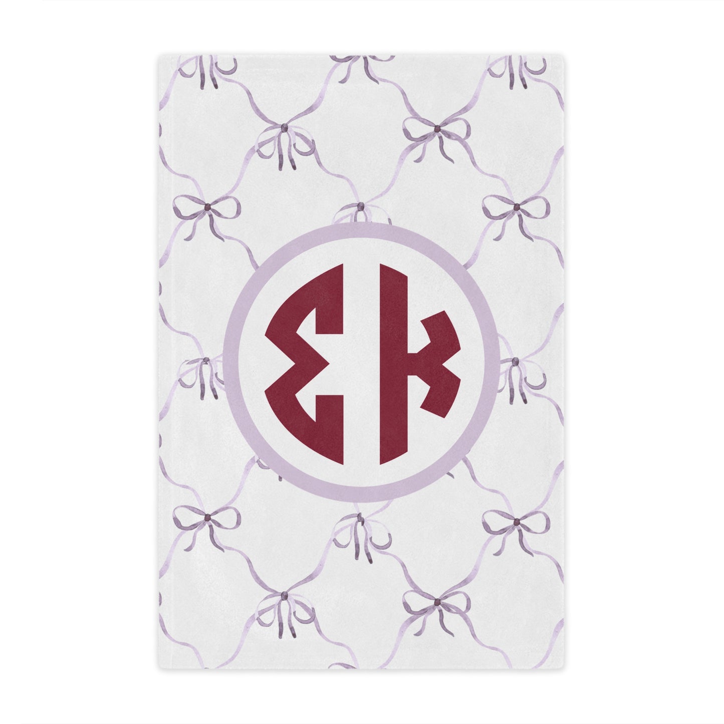 Sigma Kappa Bow Blanket - Ivy Society
