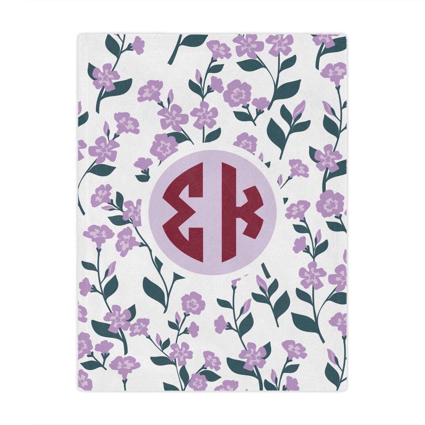 Sigma Kappa Floral Blanket - Ivy Society