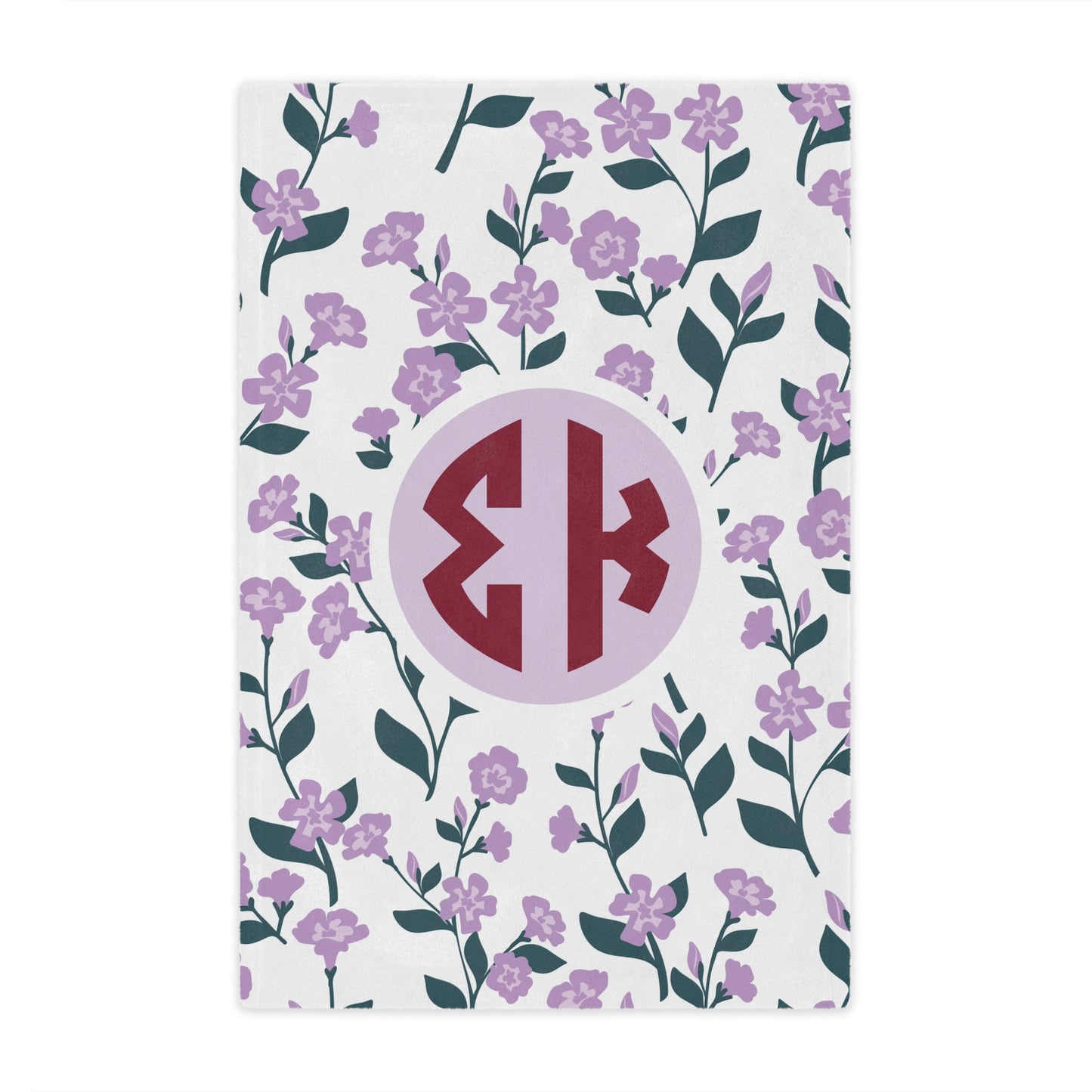 Sigma Kappa Floral Blanket - Ivy Society