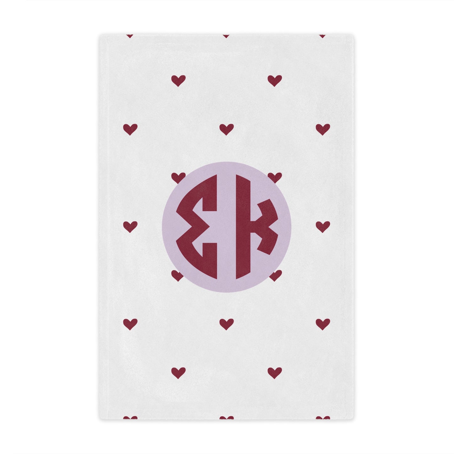 Sigma Kappa Hearts Blanket - Ivy Society