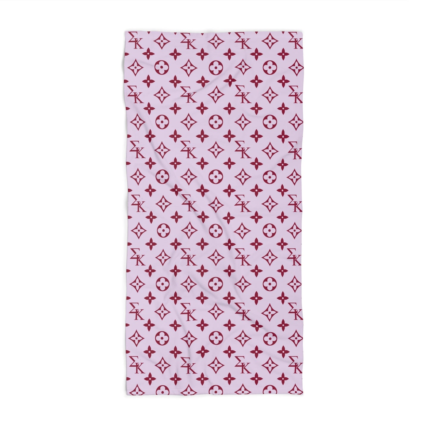 Sigma Kappa Print Beach Towel - Ivy Society
