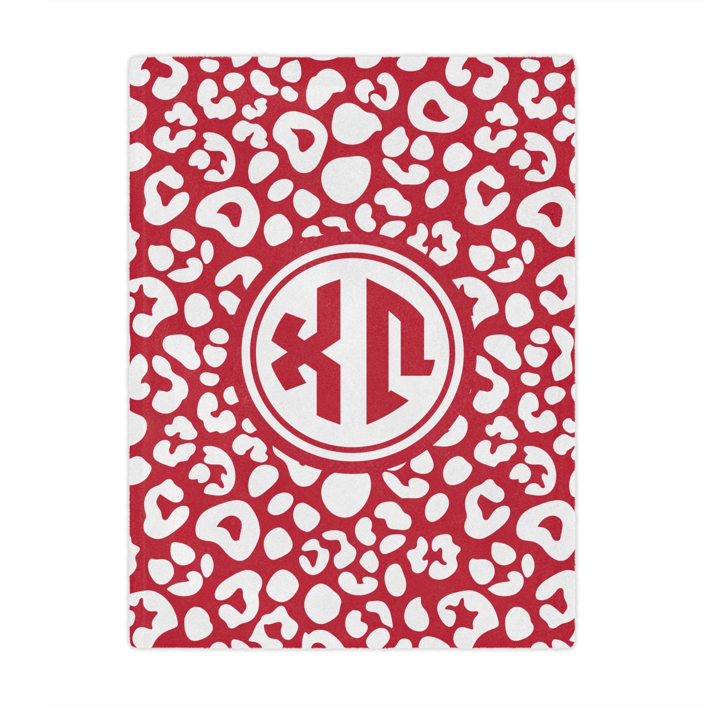 Chi Omega Leopard Blanket - Ivy Society
