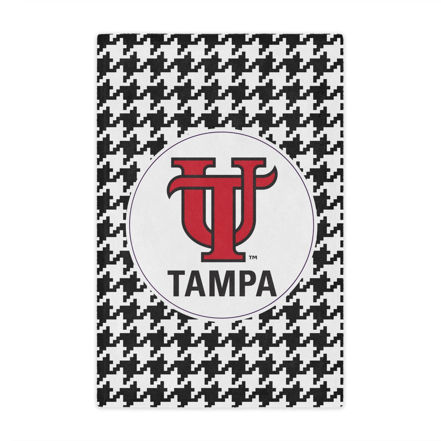 University of Tampa Houndstooth Blanket - Ivy Society