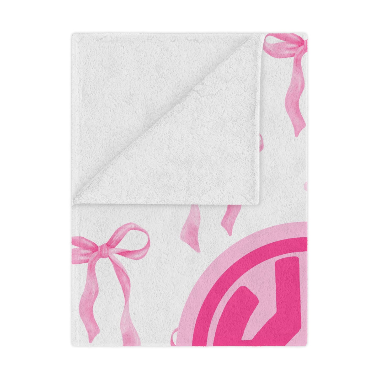 Kappa Delta Pink Bow Blanket - Ivy Society