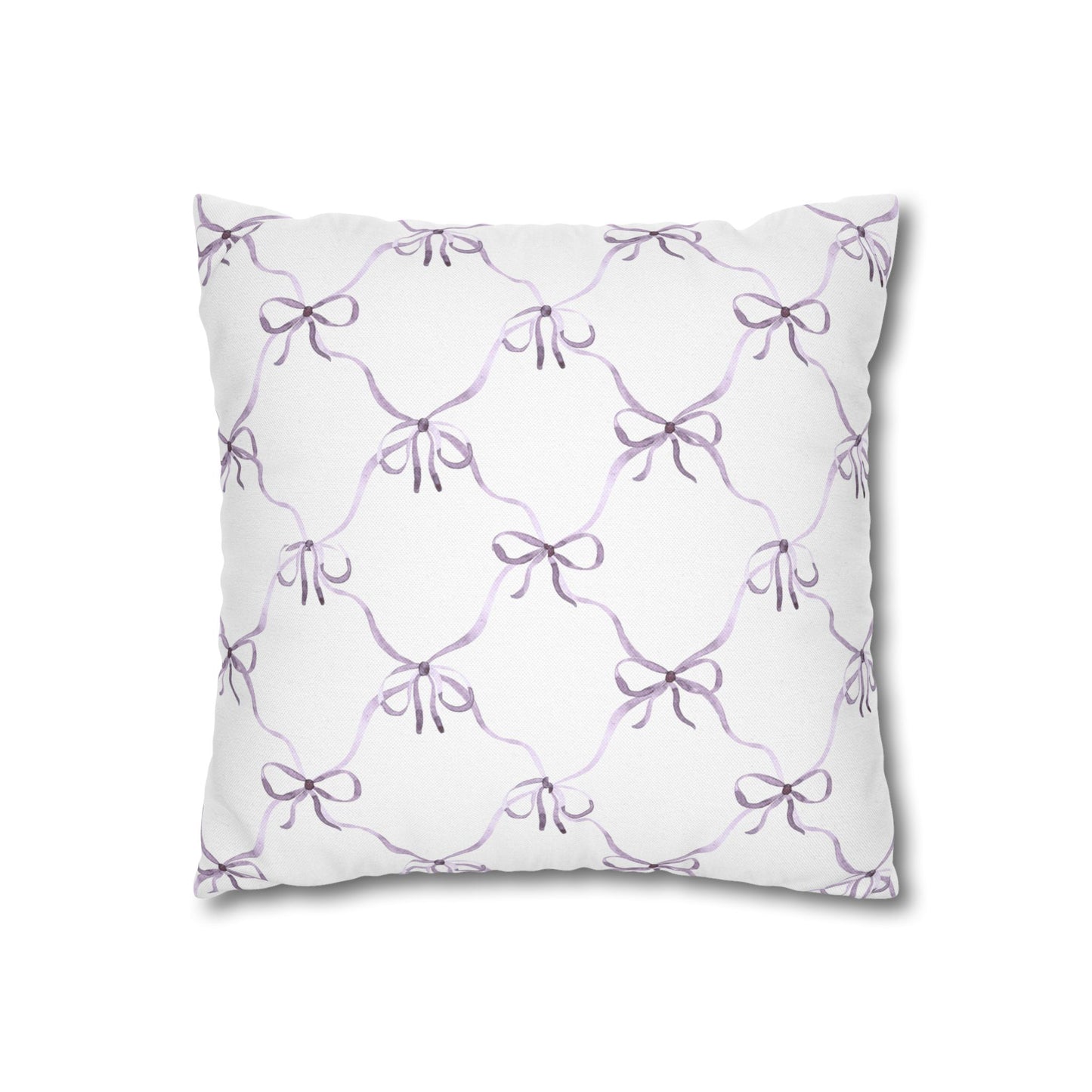 Sigma Kappa Bow Throw Pillow Cover - Ivy Society