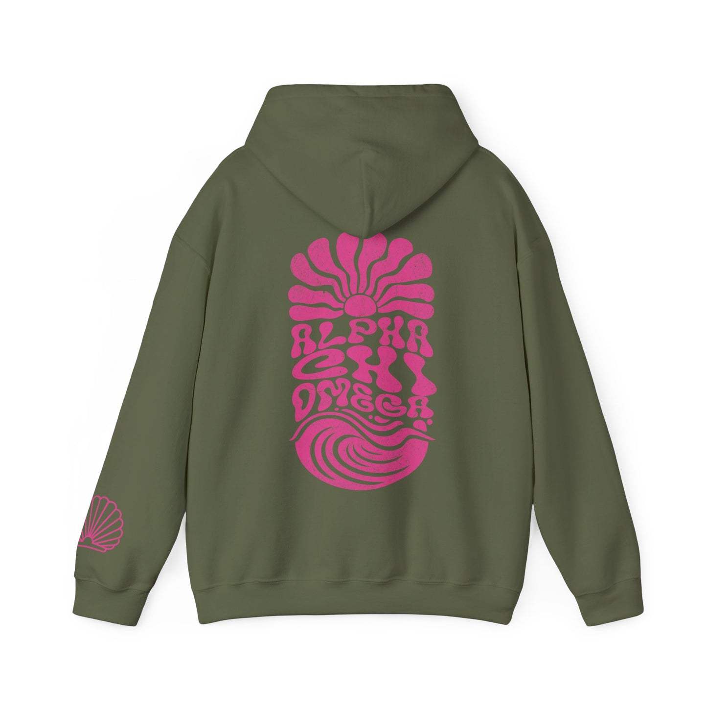 Alpha Chi Omega tropical hoodie - Ivy Society
