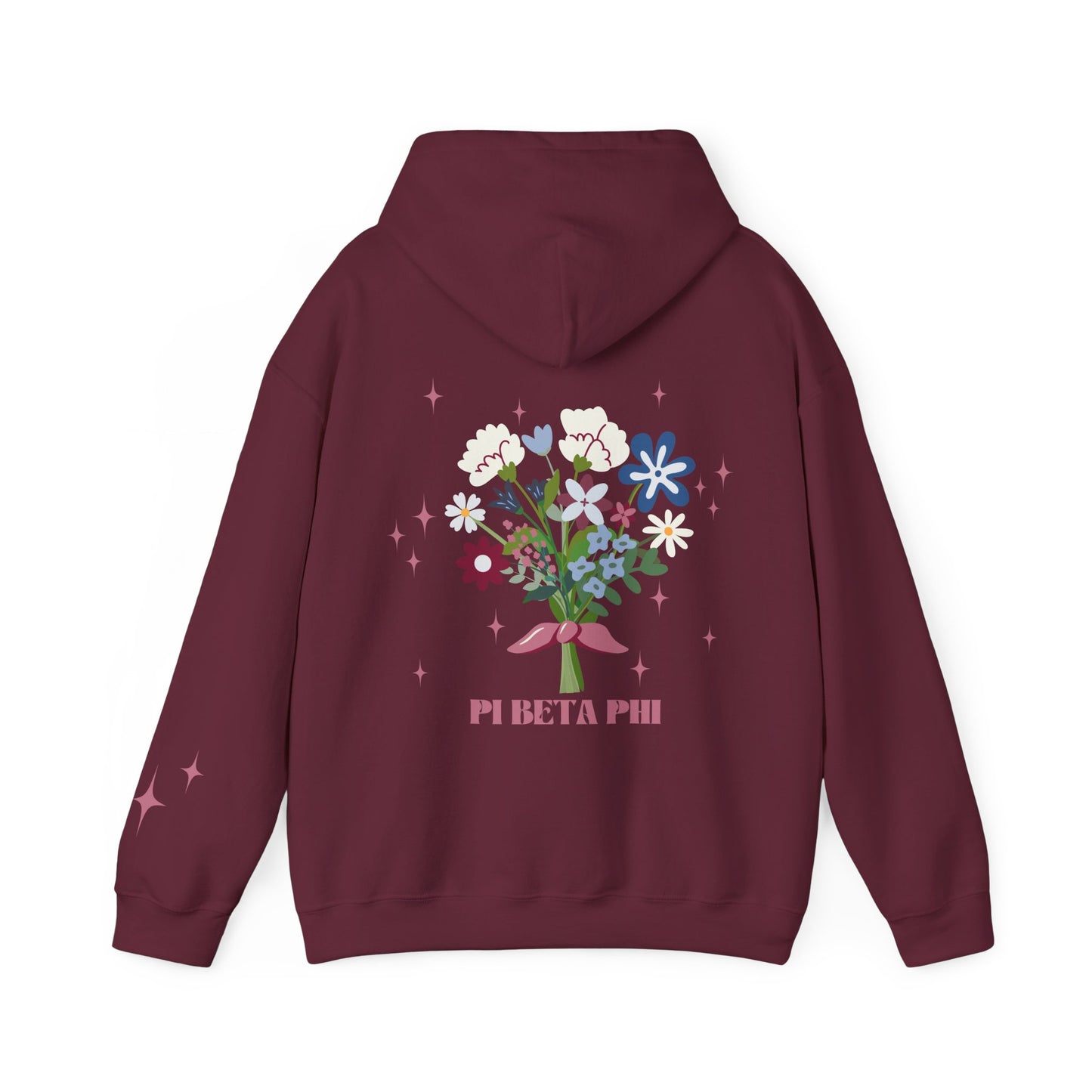 Pi Beta Phi Sorority Flower Hoodie - Ivy Society