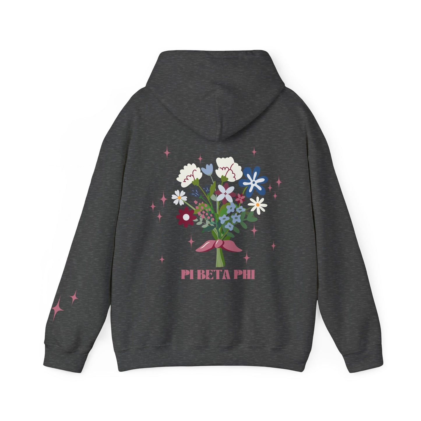 Pi Beta Phi Sorority Flower Hoodie - Ivy Society
