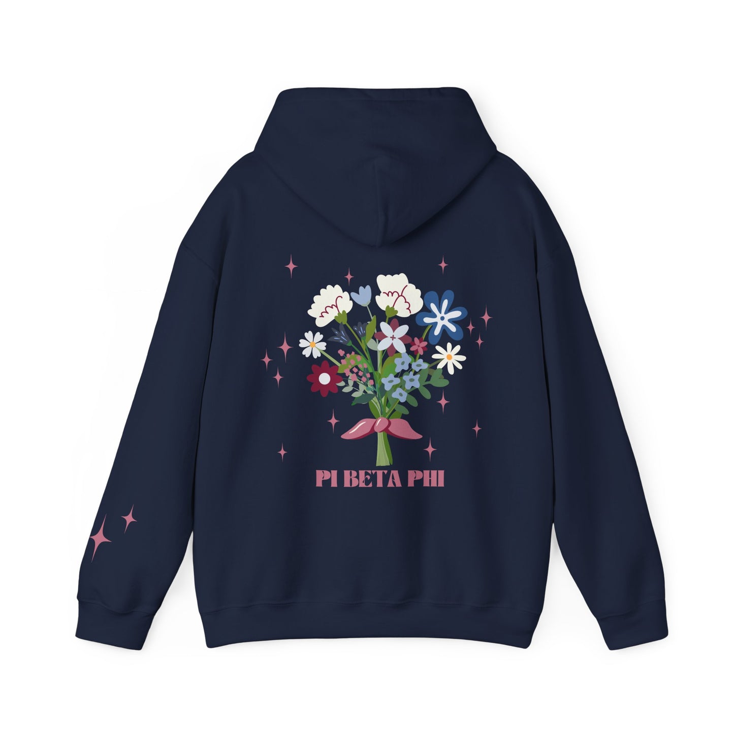 Pi Beta Phi Sorority Flower Hoodie - Ivy Society