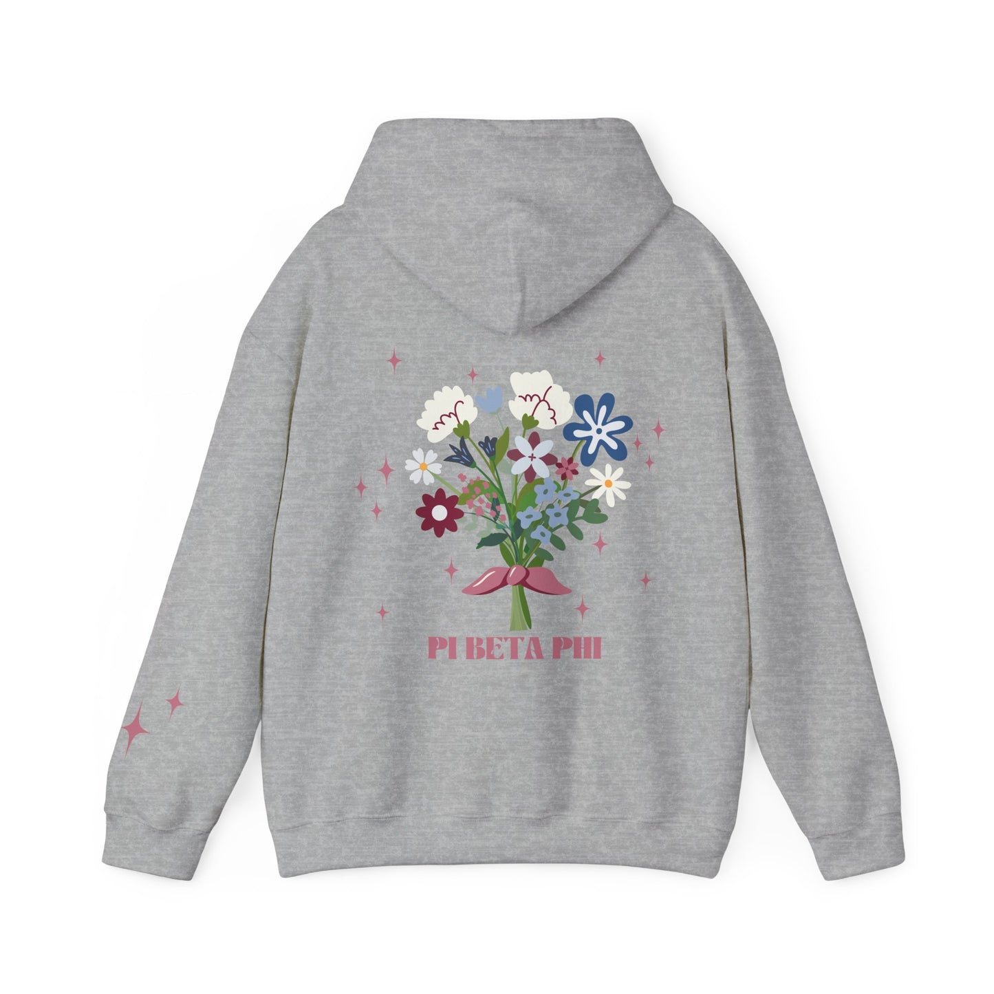 Pi Beta Phi Sorority Flower Hoodie - Ivy Society