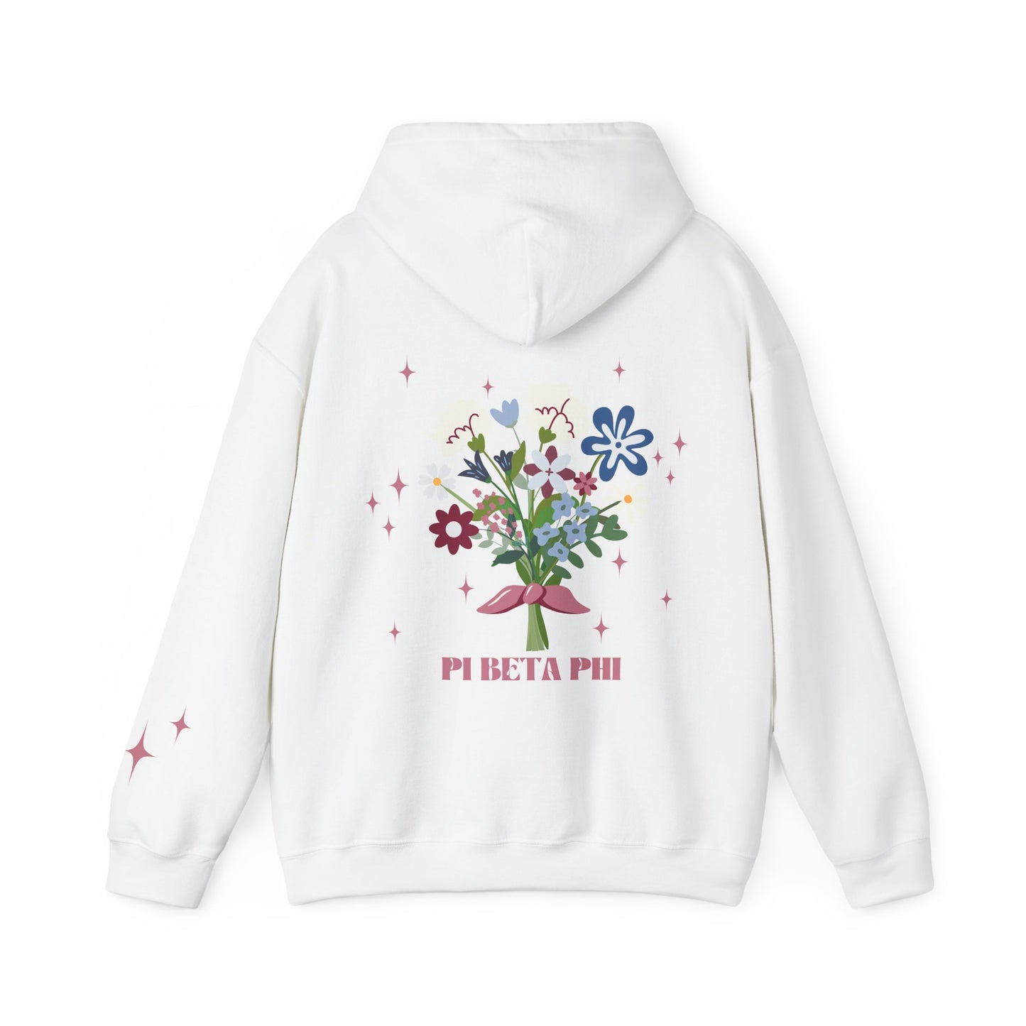 Pi Beta Phi Sorority Flower Hoodie - Ivy Society