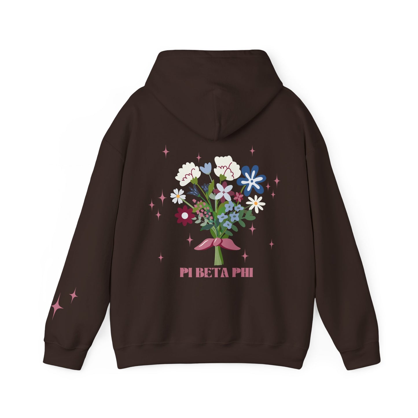 Pi Beta Phi Sorority Flower Hoodie - Ivy Society