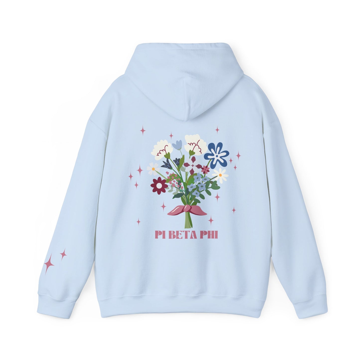Pi Beta Phi Sorority Flower Hoodie - Ivy Society
