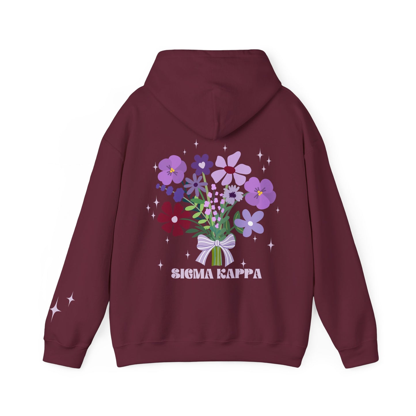 Sigma Kappa Sorority Flower Hoodie - Ivy Society