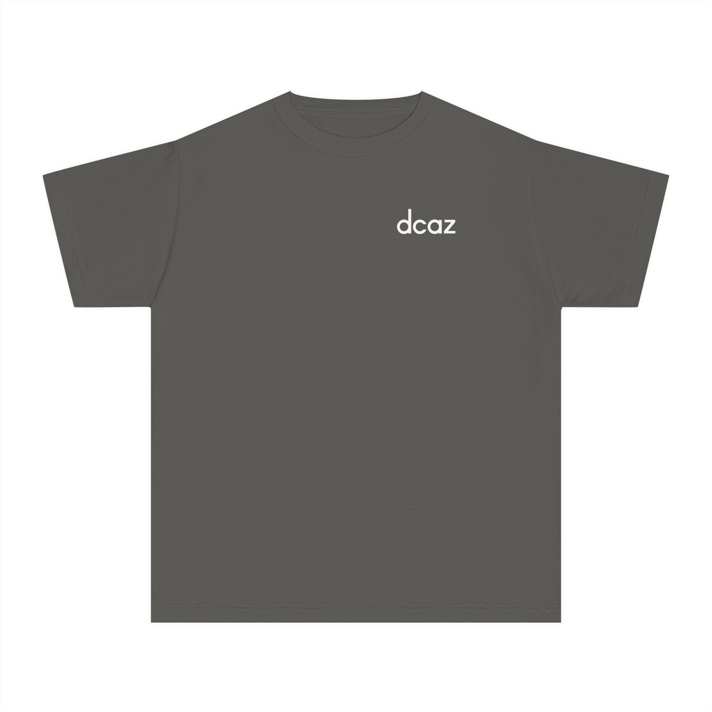 DCAZ Kids T Shirt White Logo - Ivy Society