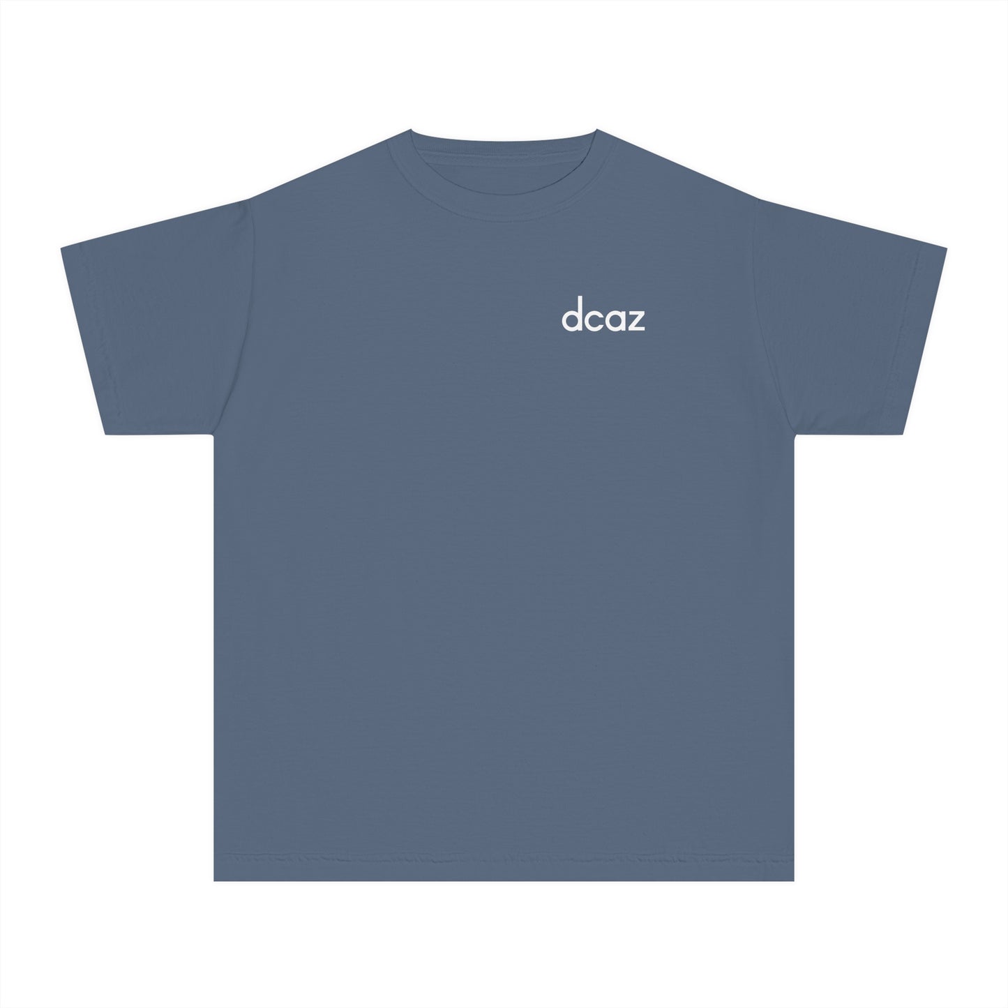 DCAZ Kids T Shirt White Logo - Ivy Society