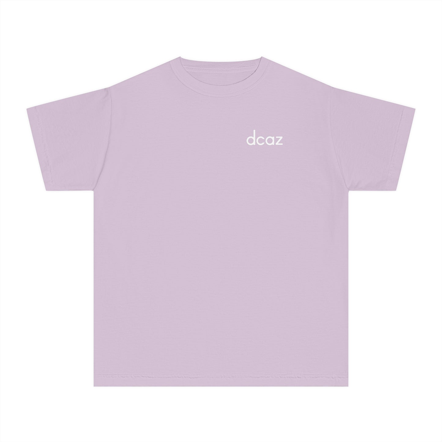 DCAZ Kids T Shirt White Logo - Ivy Society