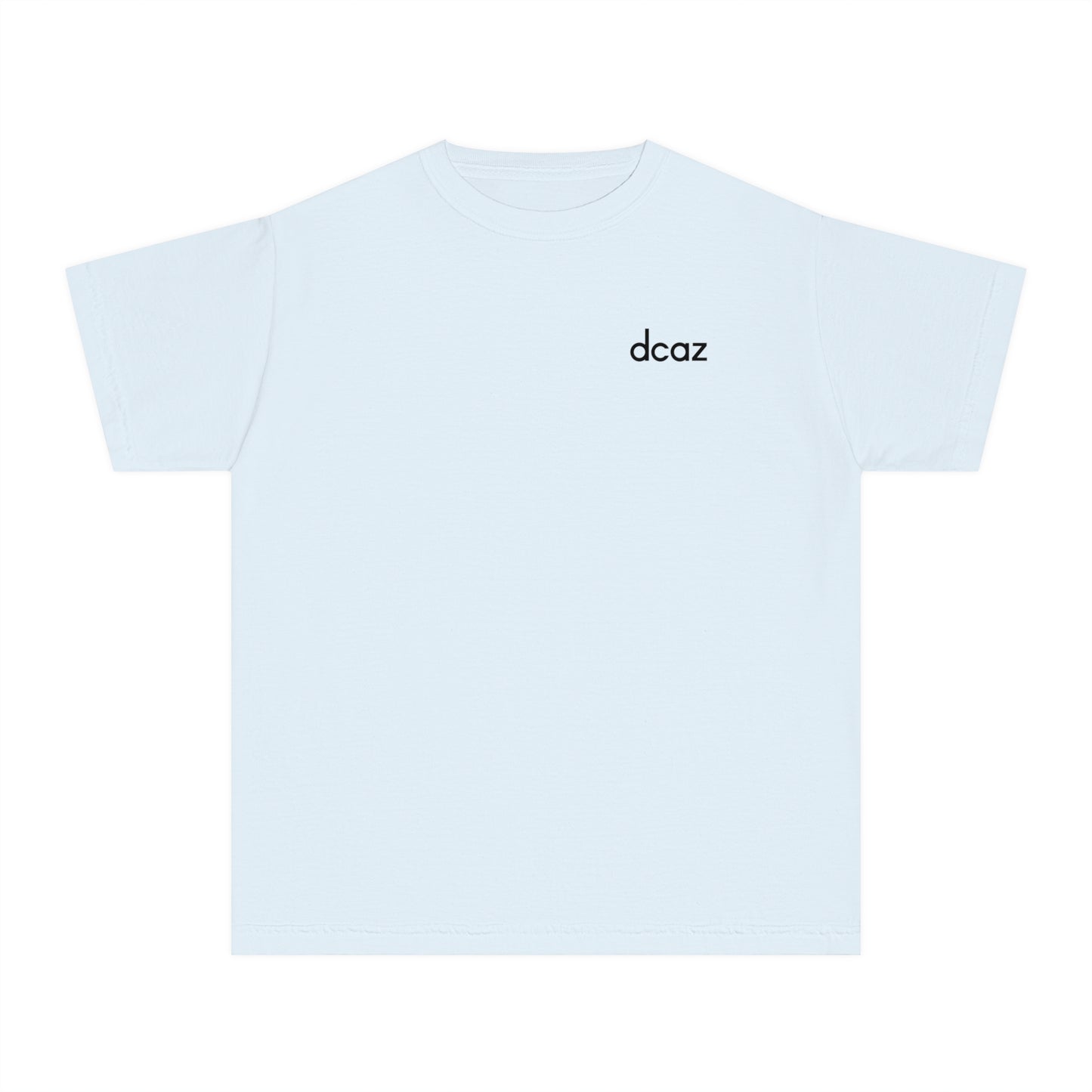 DCAZ Kids T Shirt Black Logo - Ivy Society