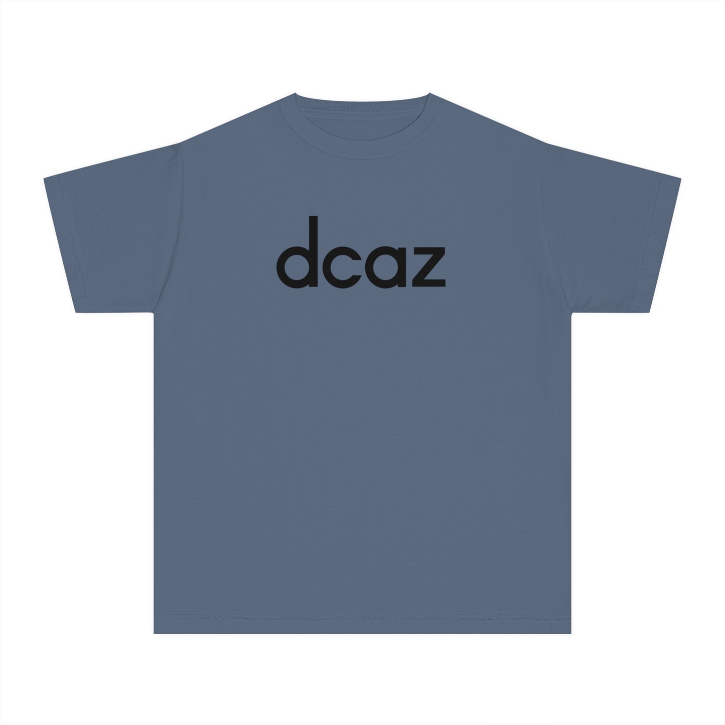 DCAZ Kids T Shirt Large Logo Black - Ivy Society