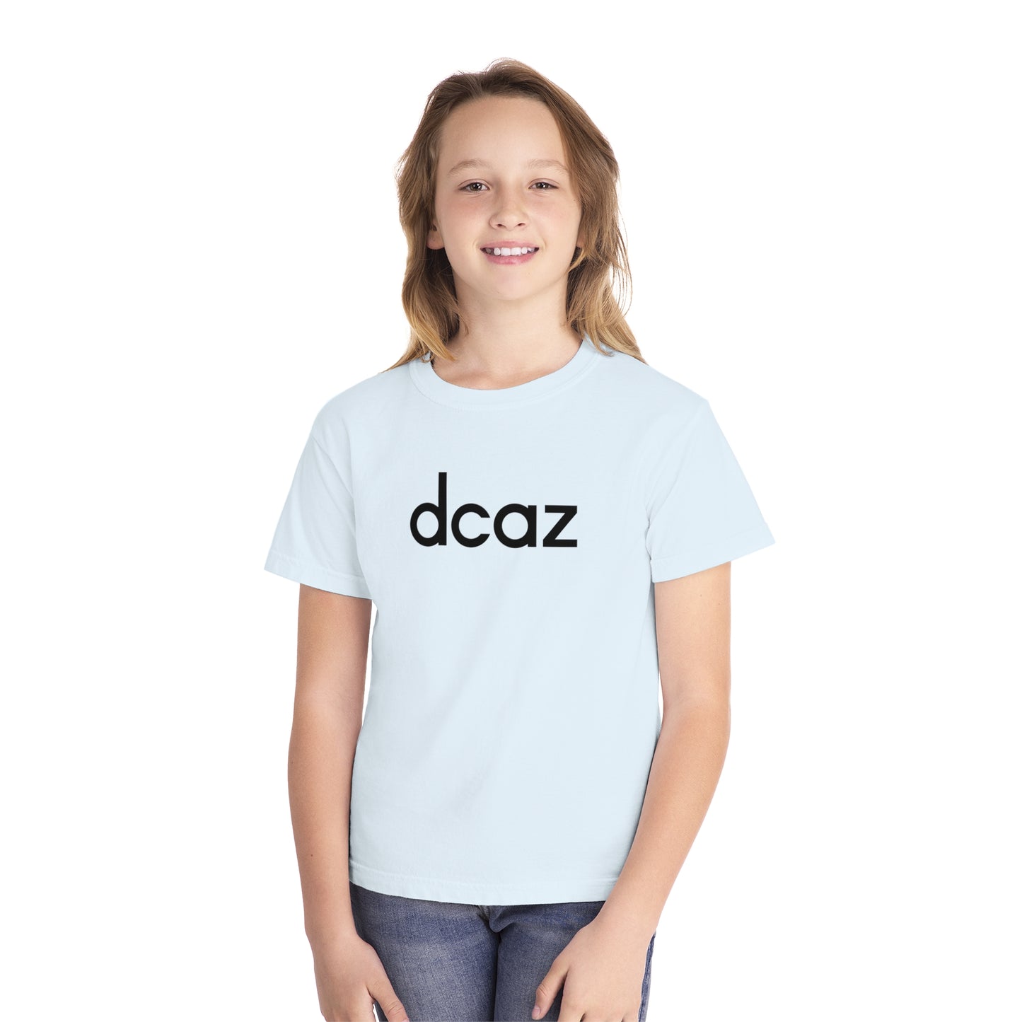 DCAZ Kids T Shirt Large Logo Black - Ivy Society