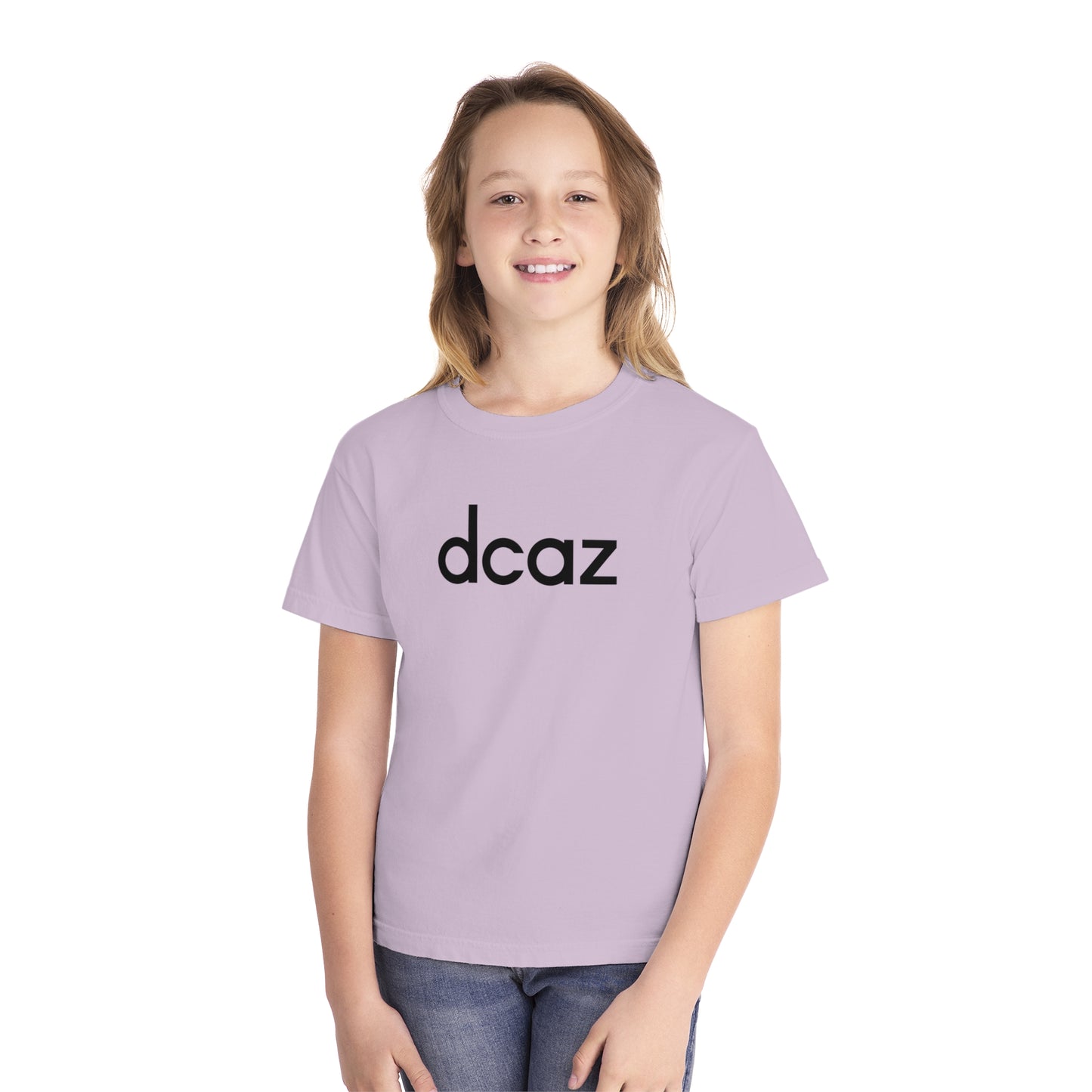 DCAZ Kids T Shirt Large Logo Black - Ivy Society