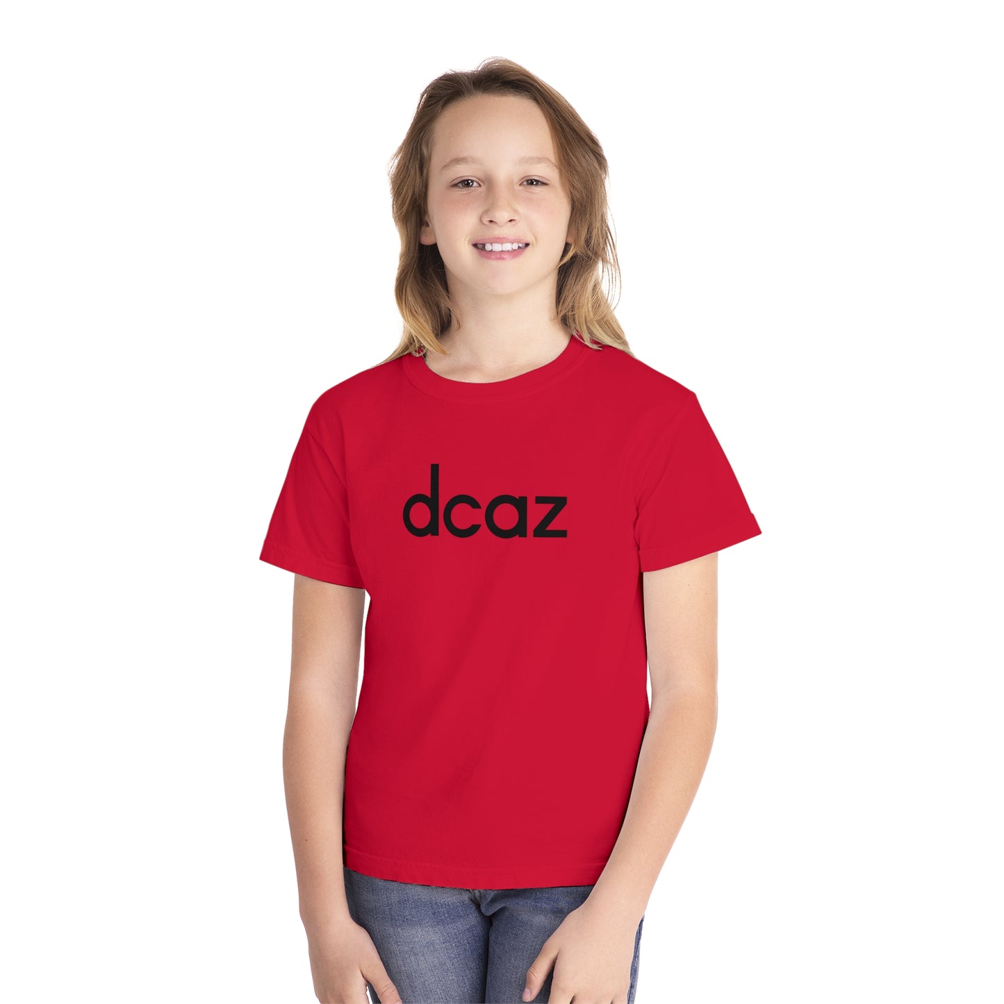 DCAZ Kids T Shirt Large Logo Black - Ivy Society