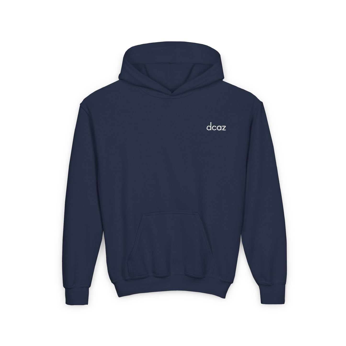 Dcaz Kids Hoodie Embroidered White Logo - Ivy Society