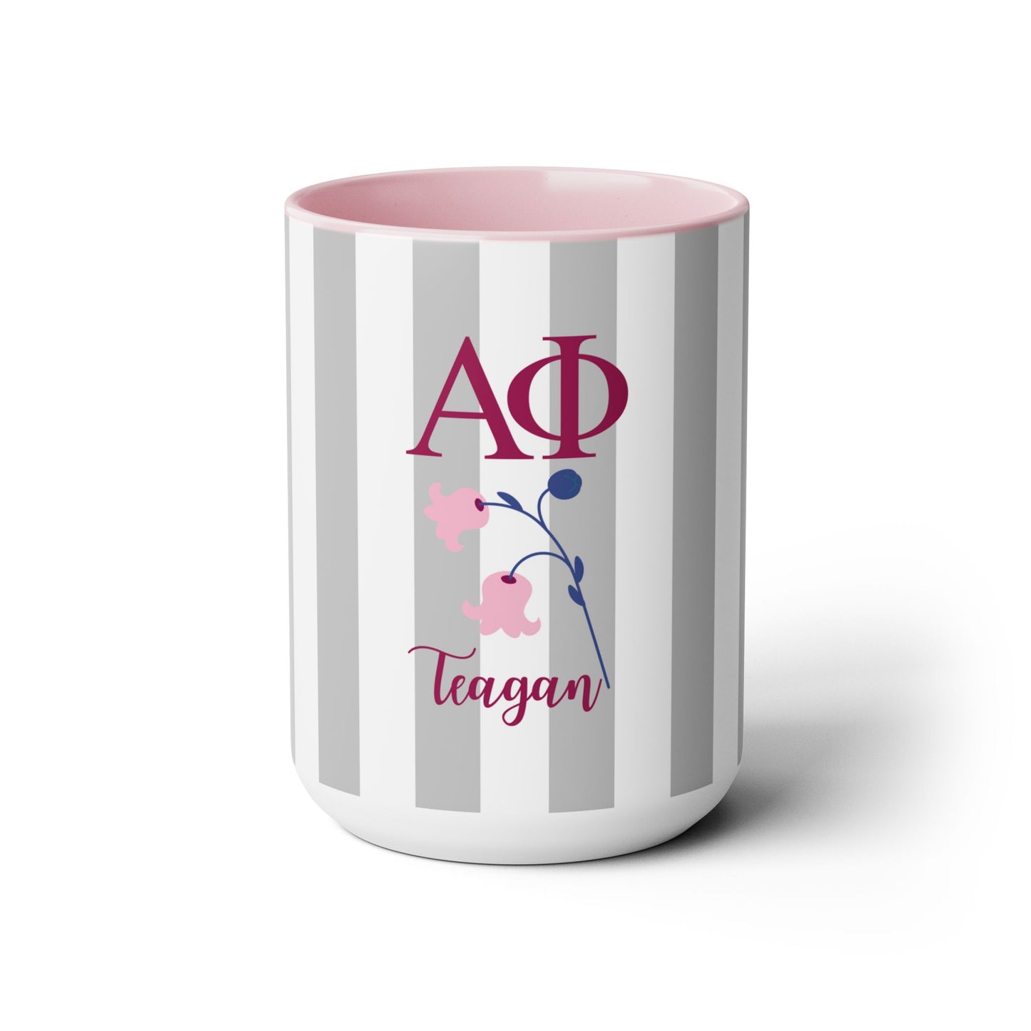 Alpha Phi Personalized Coffee Mug - Ivy Society
