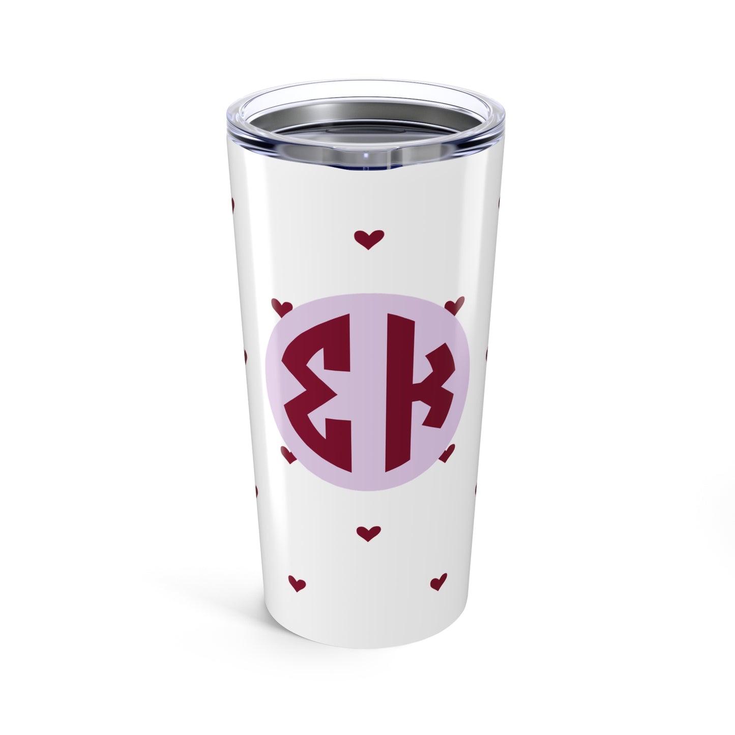 Sigma Kappa Heart Tumbler - Ivy Society