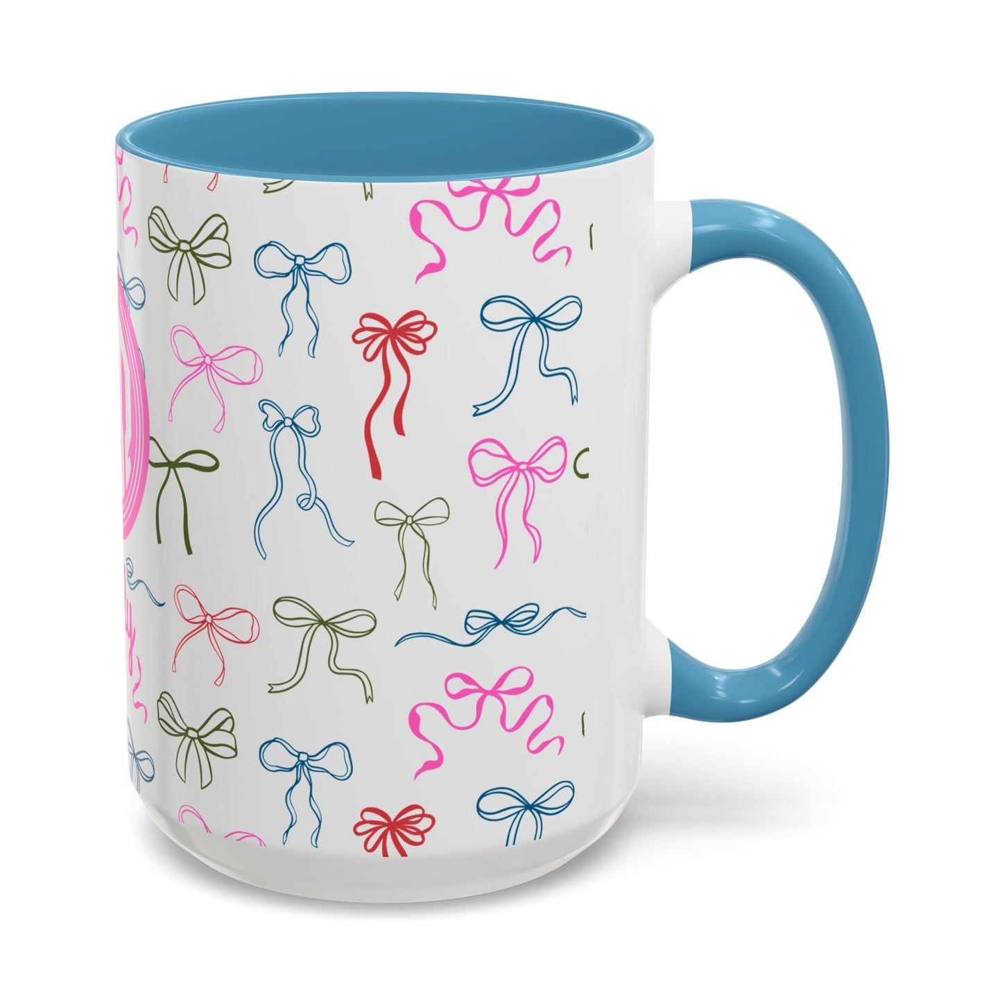 Alpha Chi Omega Personalized Bow Coffee Mug - Ivy Society