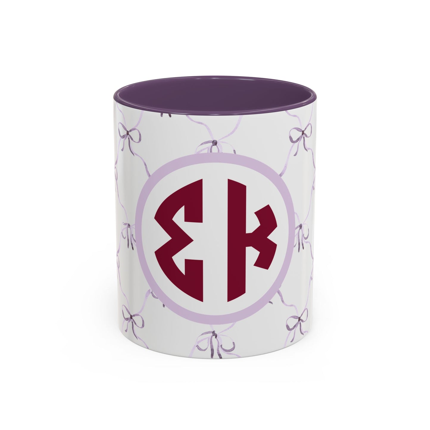 Sigma Kappa Bow Coffee Mug - Ivy Society