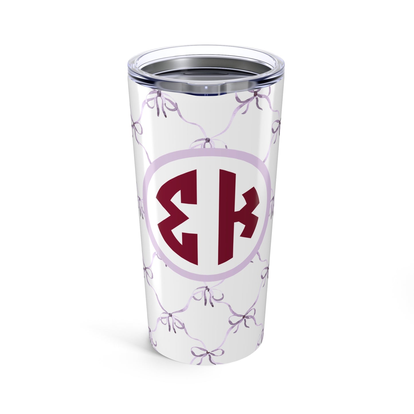 Sigma Kappa Bow Tumbler - Ivy Society