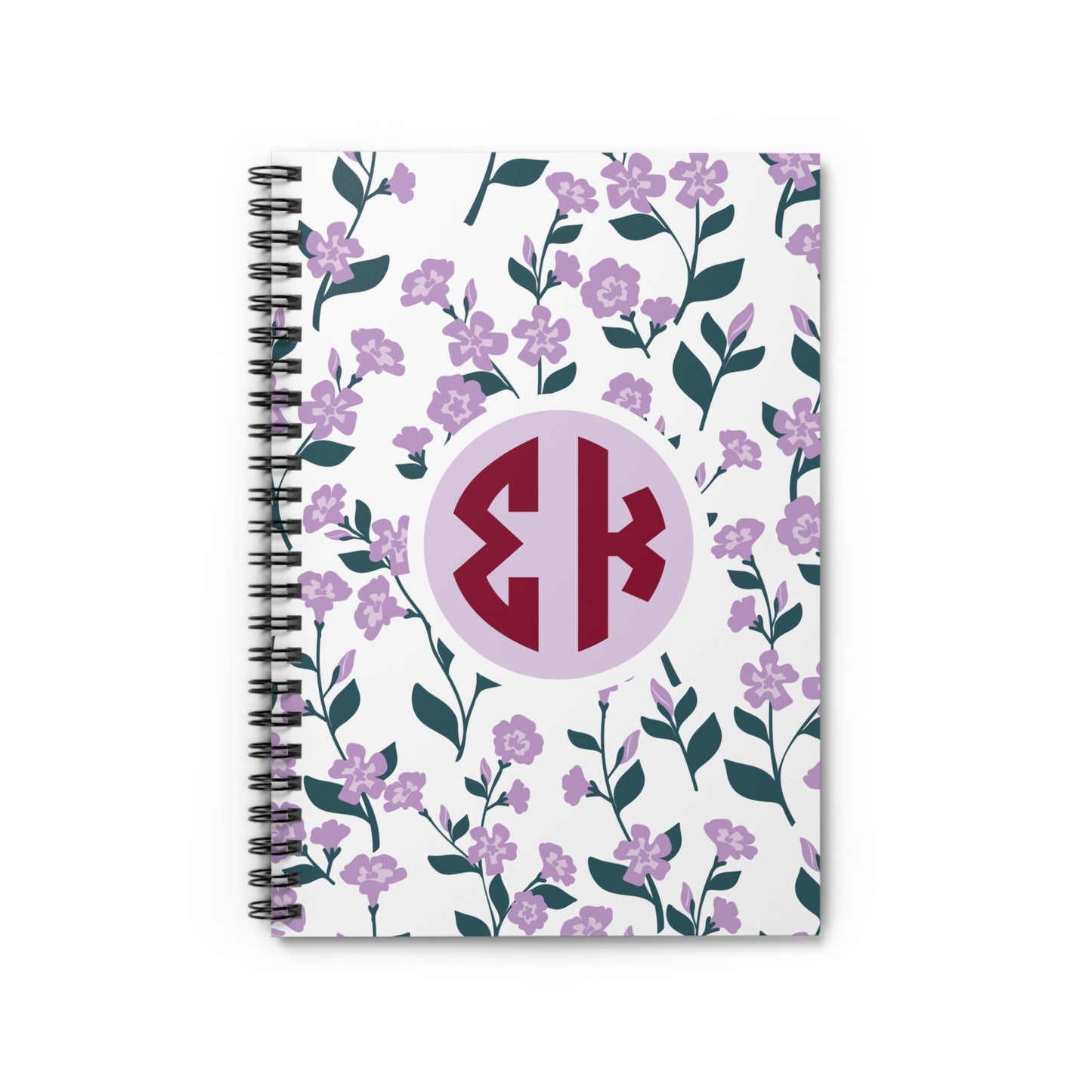 Sigma Kappa Floral Notebook - Ivy Society