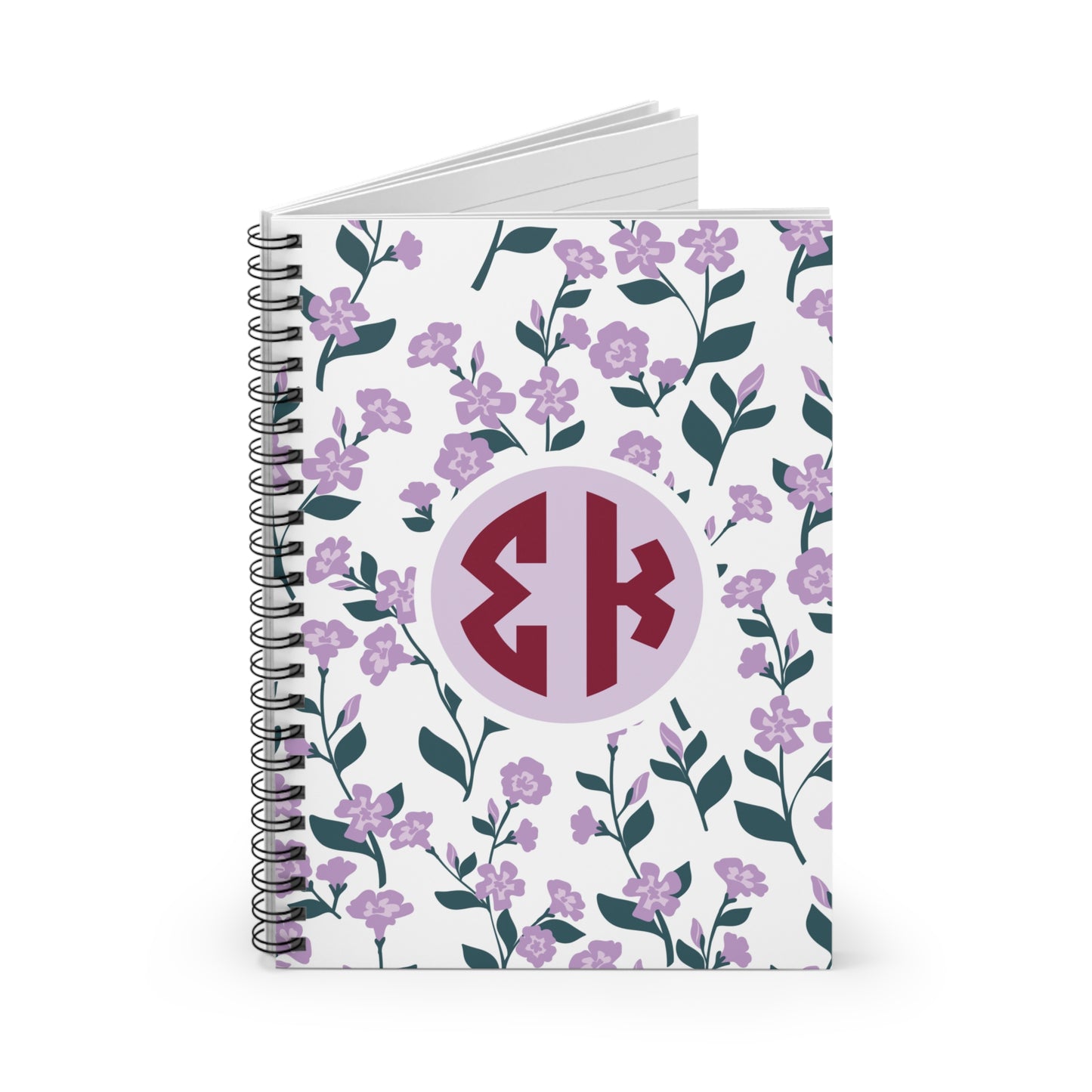 Sigma Kappa Floral Notebook - Ivy Society