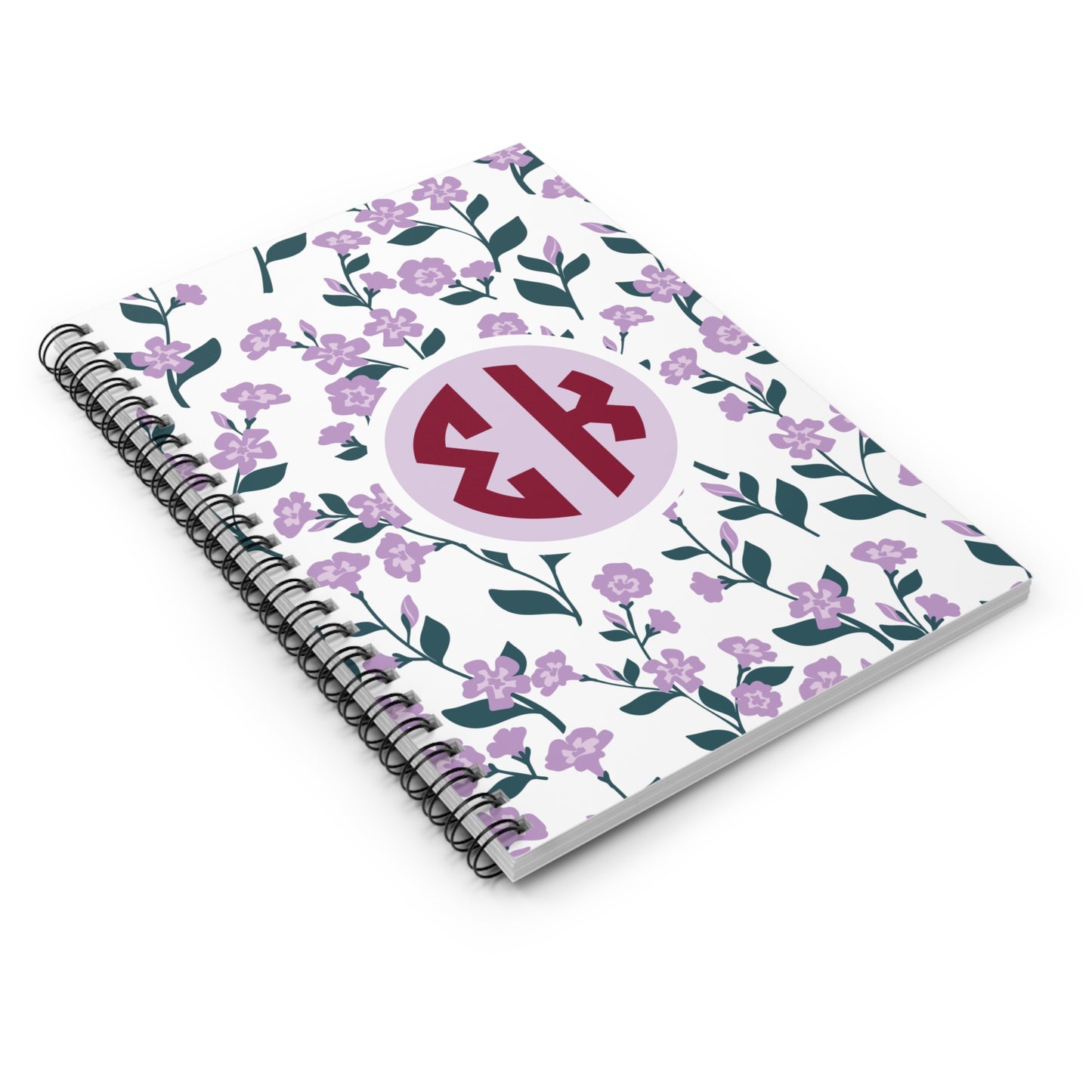 Sigma Kappa Floral Notebook - Ivy Society