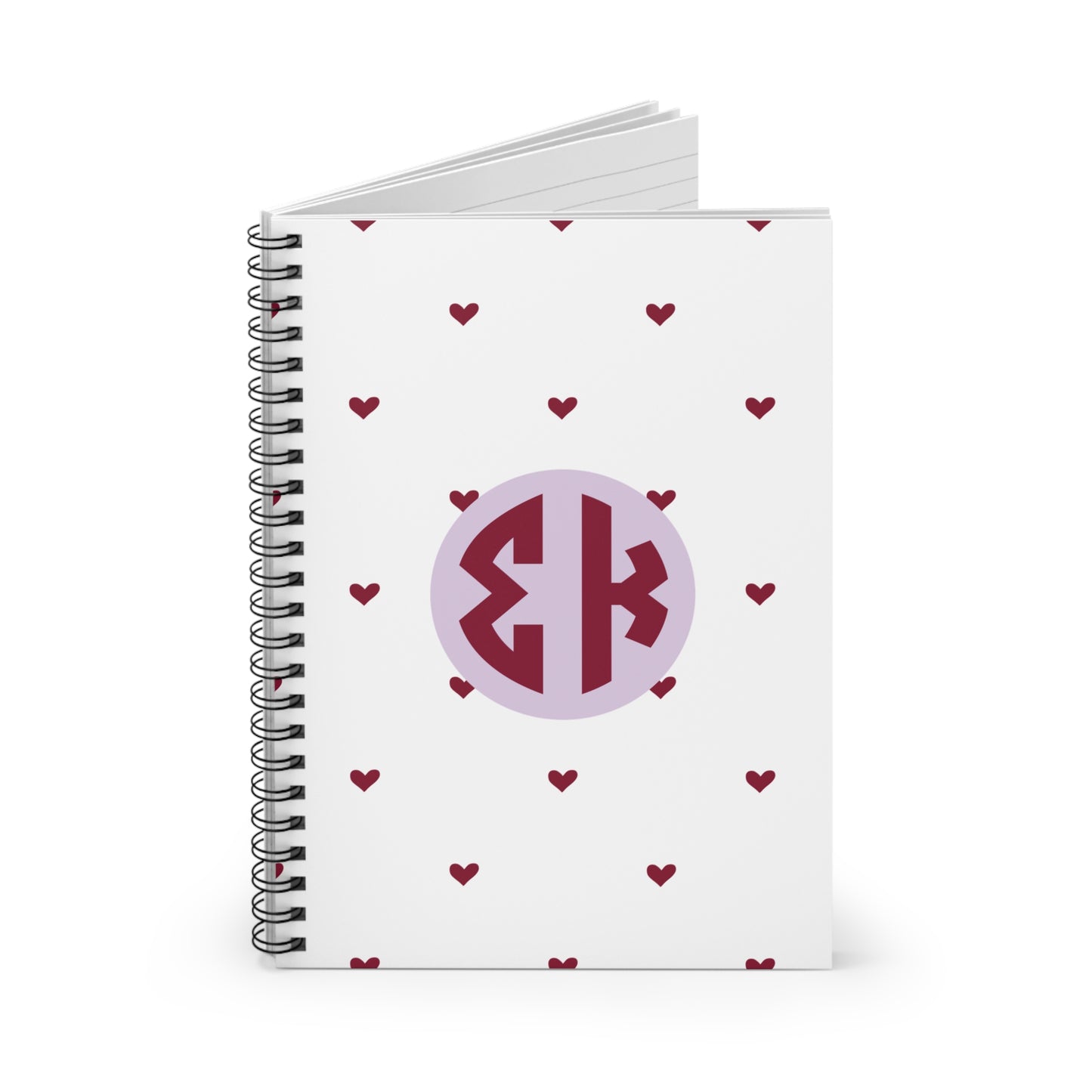 Sigma Kappa Heart Notebook - Ivy Society