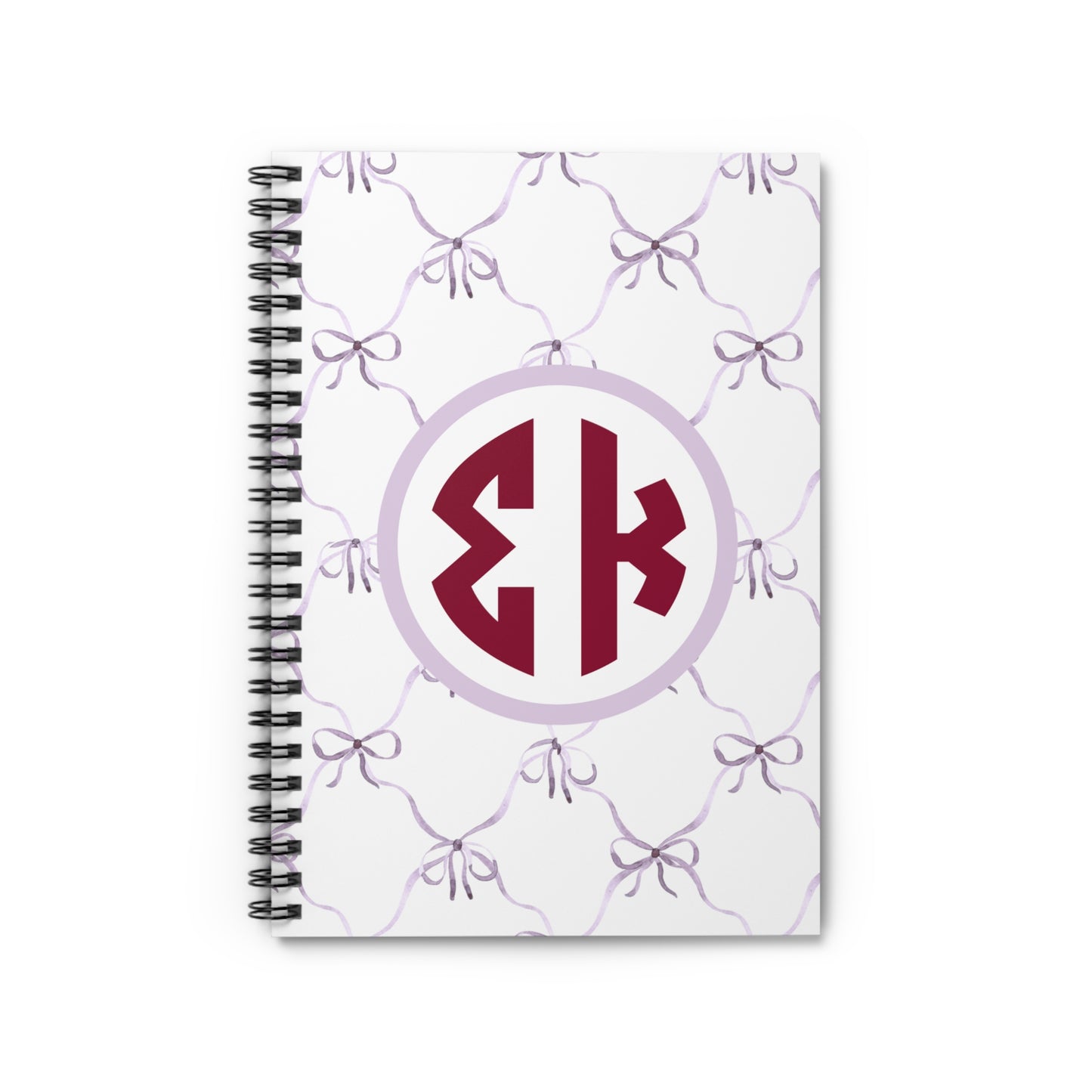 Sigma Kappa Bow Notebook - Ivy Society